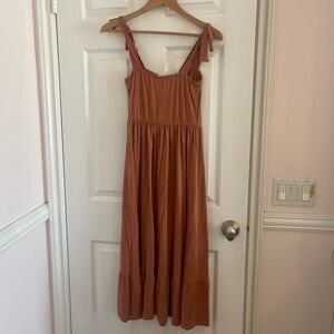 Rachel Pally Terracotta Sleeveless Dress